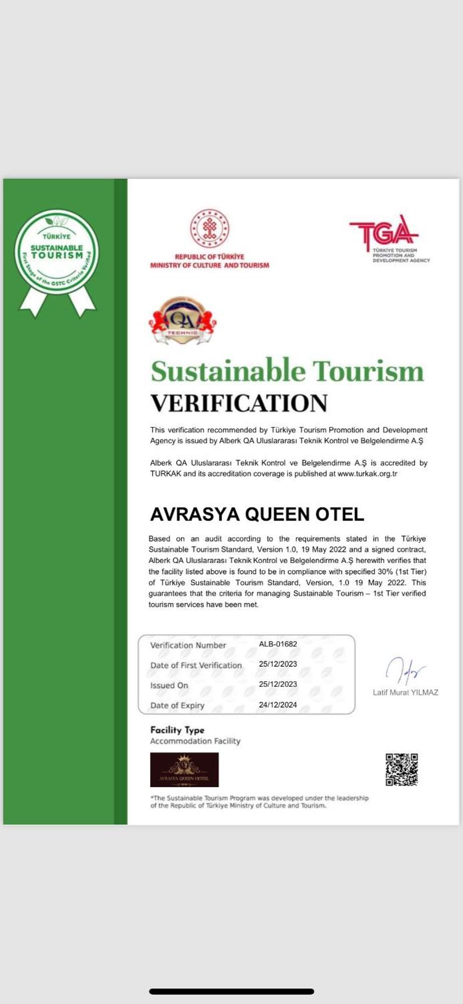Avrasyaqueen Hotel اسطنبول المظهر الخارجي الصورة